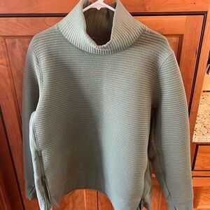 Women's Ribbed Sweatshirt, XXL